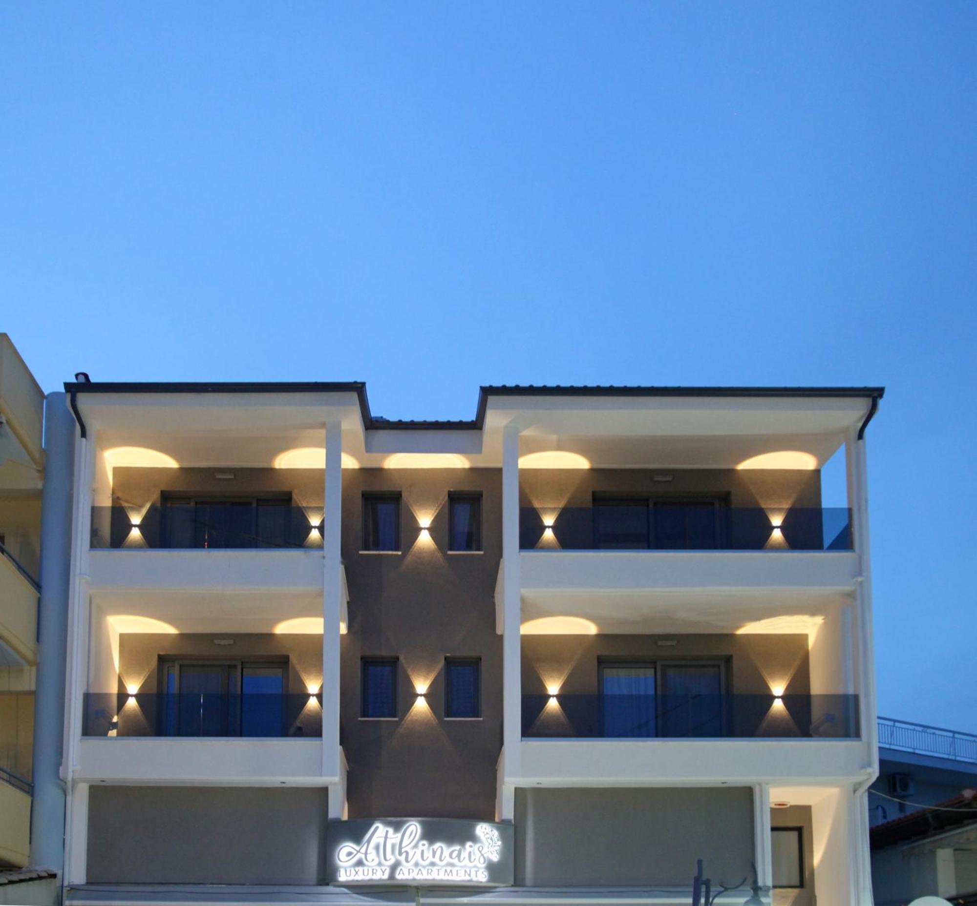 Athinais Luxury Apartments Hanioti Luaran gambar